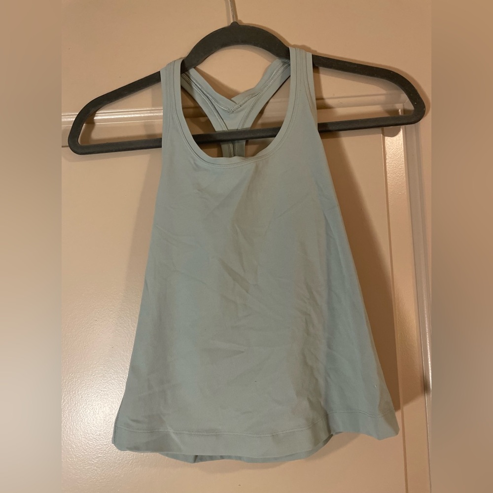 Lululemon athletic tank - light sage green